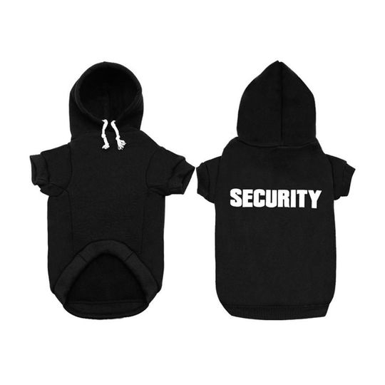 Discover Security Dog Hoodie - Dog Clothes