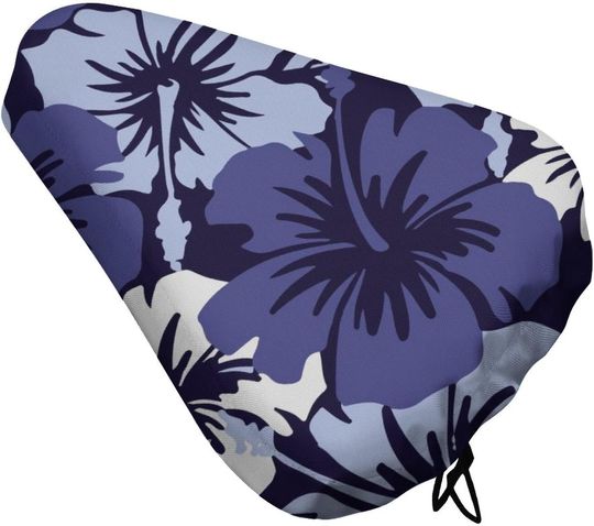 Discover Hawaii Flowers Bike Seat Cover Soft Bicycle Water