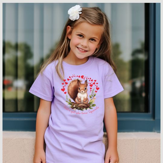 Discover Squirrel Lover Gal Who Loves Squirrels T-Shirt