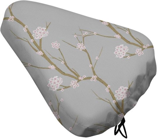 Discover Cherry Blossom Flower Soft Bike Seat Cover