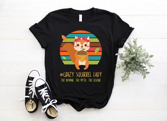 Discover Funny Squirrels Owner Lover T-Shirt