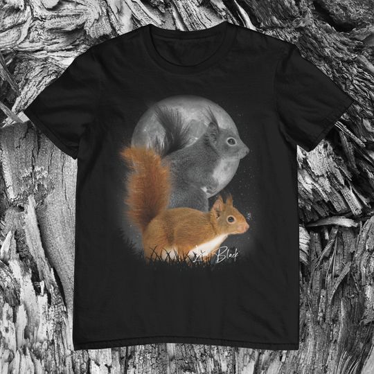 Discover Cute Squirrel Wildlife T-Shirt