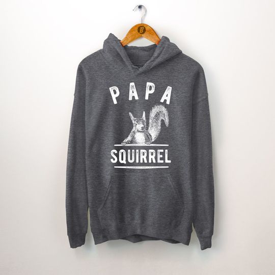 Discover Papa Squirrel Feeder Hoodie