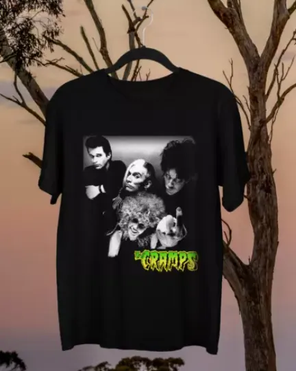 Discover The Cramps Short Sleeve Cotton Black Men T- Shirt
