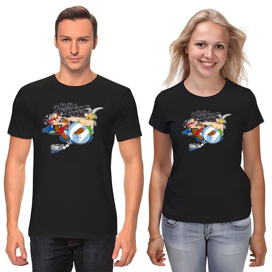 Discover Asterix and Obelix Shirt, Famous Characters Figure Shirt