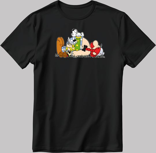 Discover Asterix and Obelix Shirt, Famous Characters Figure Shirt