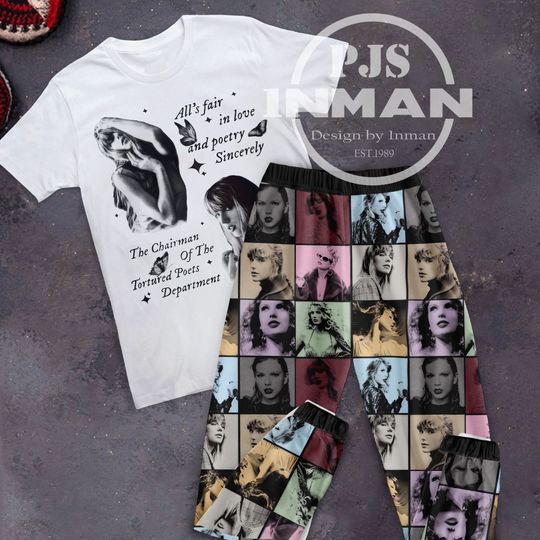 Discover All's Fair In Love And Poetry Pajamas Set