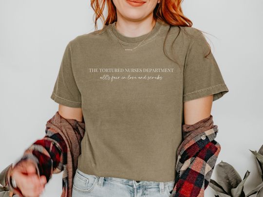 Discover The Tortured Nurses Department Trendy T-Shirt