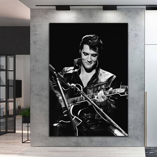 Discover Elvis Presley Art, King of Rock Elvis Presley Poster