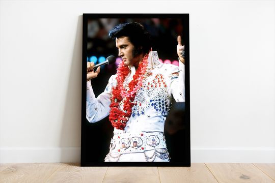 Discover Elvis Presley Aloha From Hawaii Via Satellite" in 1973 Poster