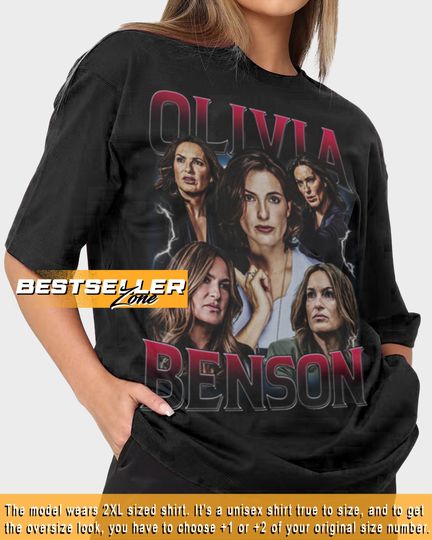 Discover Limited Olivia Benson Shirt Vintage 90s Olivia Benson Tshirt Movie