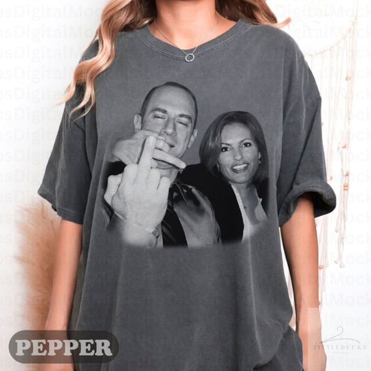 Discover Vintage Elliot Stabler And Olivia Benson Shirt, Elliot and Olivia