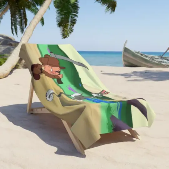 Discover New Elmer Fudd Beach Towel