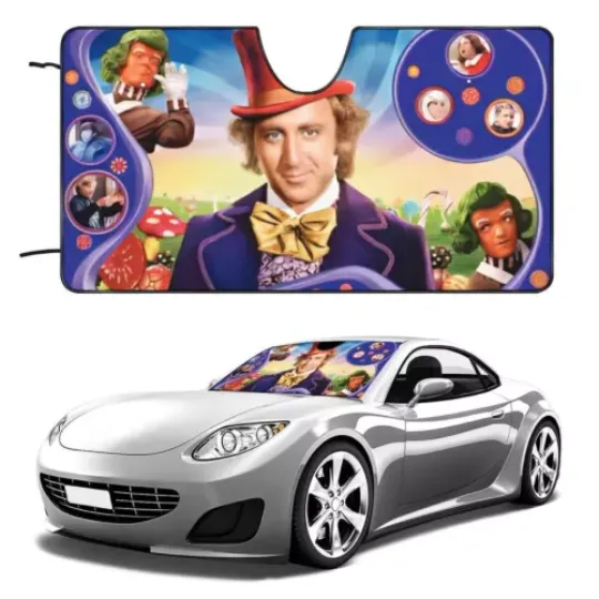Discover Windshield Sun Shade for Willy Wanka Car