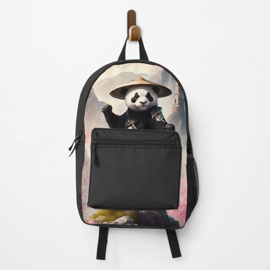 Discover Kung Fu Panda in Chinese Attire Backpack