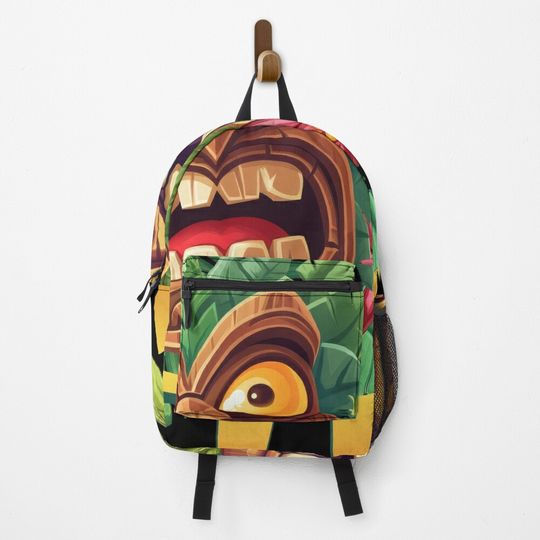 Discover Stop Staring at My Tikis  Hawaiian Luau Summer Vibes Aloha Backpack