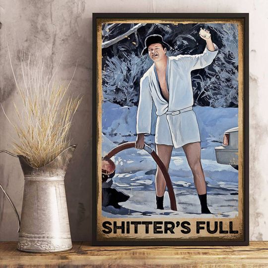 Discover Shitter's Full National Lampoon's Christmas Vacation Poster