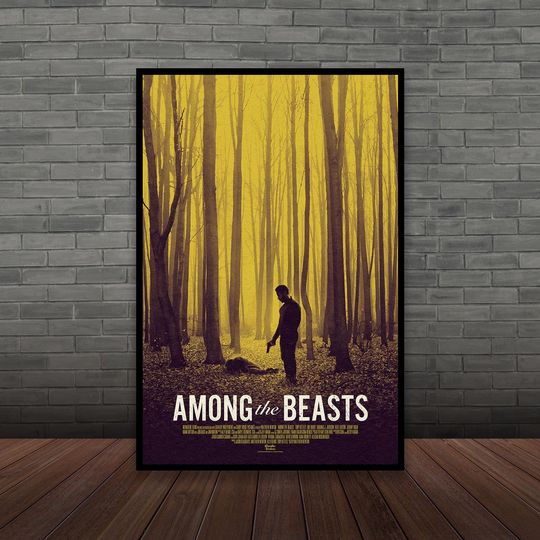 Discover Among the Beasts Movie Poster (2023) Film, Wall Art, Room Decor, Home Decor