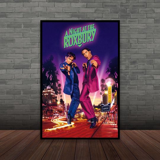 Discover A Night at the Roxbury Movie Poster Classic Film, Wall Art, Room Decor, Home Decor