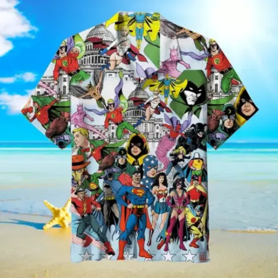 Discover DC superhero Hawaiian Shirt, Beach Shirts for Men