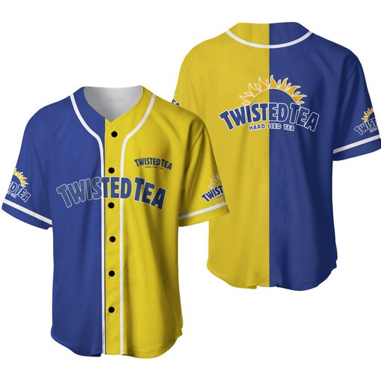 Discover Twisted Tea Holiday Baseball Jersey