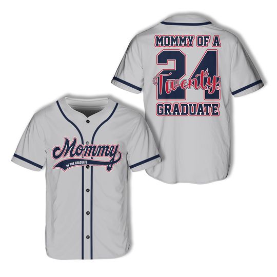 Discover Personalized Graduation Senior Class Of 2024 Baseball Jersey