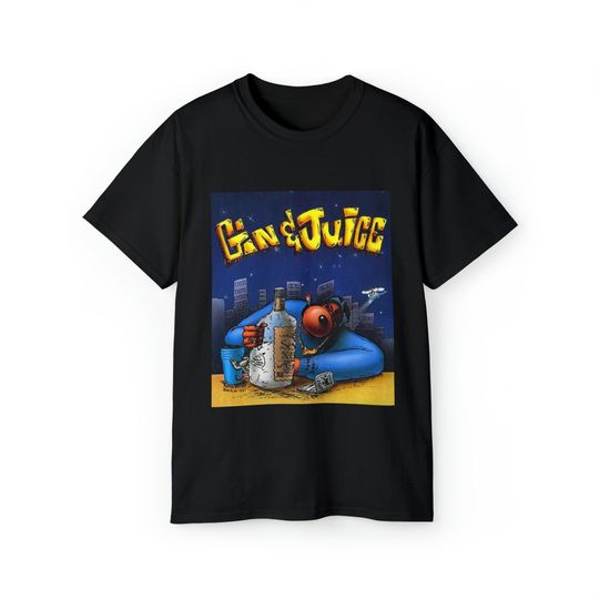 Discover Gin and Juice Snoop Dogg Graffiti Vintage T-shirt