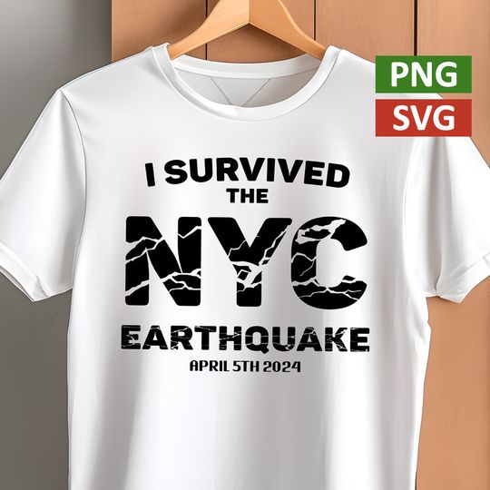 Discover I Survived NYC Earthquake Shirt, New York Earthquake Shirt