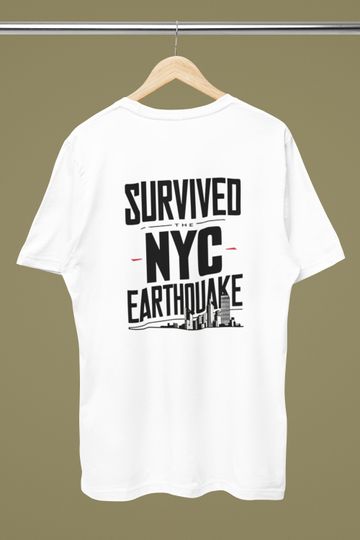 Discover Survived the NYC Earthquake Shirt, NYC Earthquake 2024 Shirt