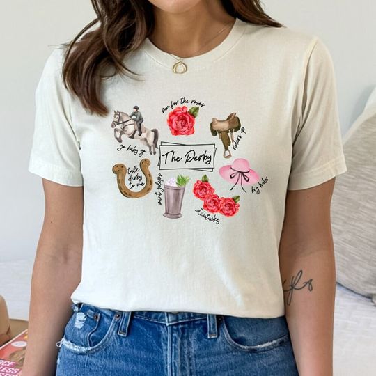 Discover Derby Vibes Shirt, Kentucky Derby 150 Shirt, Gift for Horse Lovers, Racing Horse Shirt