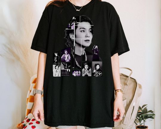 Discover Suga Shirt, Bts Shirt, Vintage Style Agust D T-shirt, World Tour Shirt