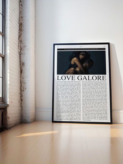 Discover SZA Poster, Love Galore Poster, SZA Ctrl Poster