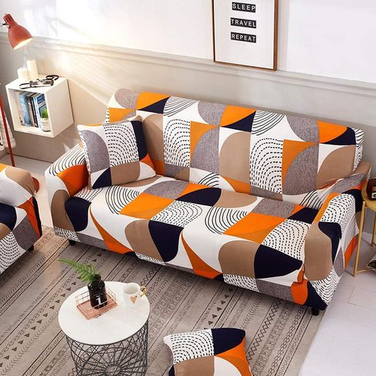 Discover Vintage Printed Couch Cover Sofa Covers