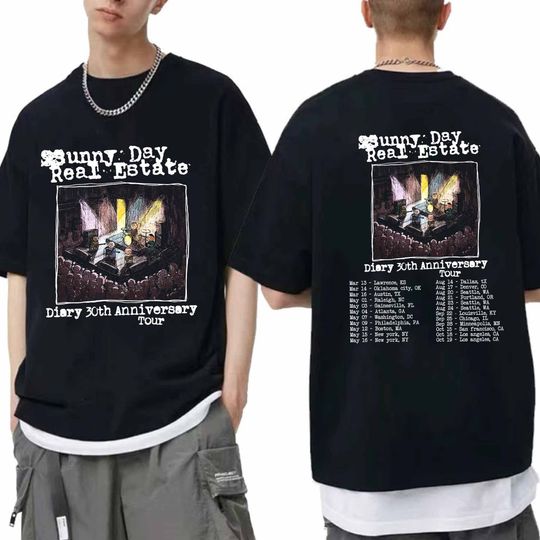 Discover Sunny Day Real Estate - 30th Anniversary Tour 2024 Shirt