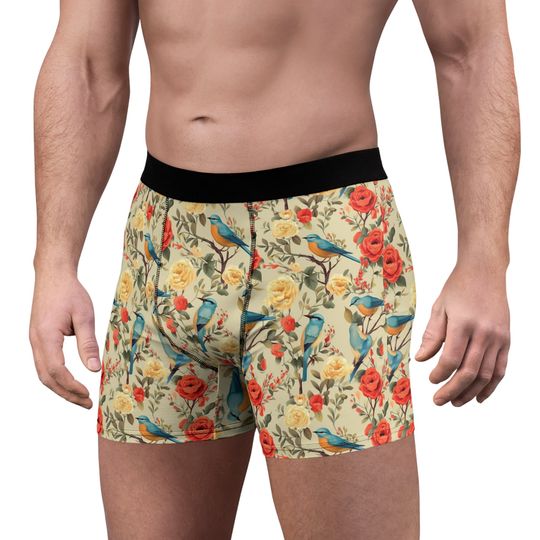 Discover Bird, Men's Boxer Briefs, Boxers, underwear