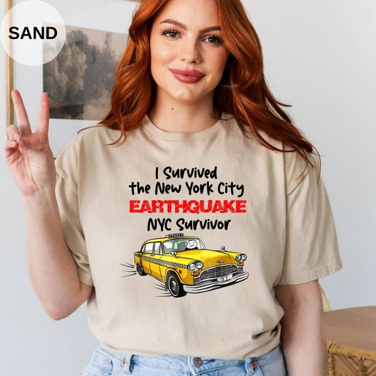 Discover I Survived the NYC Earthquake - April 5th 2024 T-Shirt - I Survived My Trip to NYC