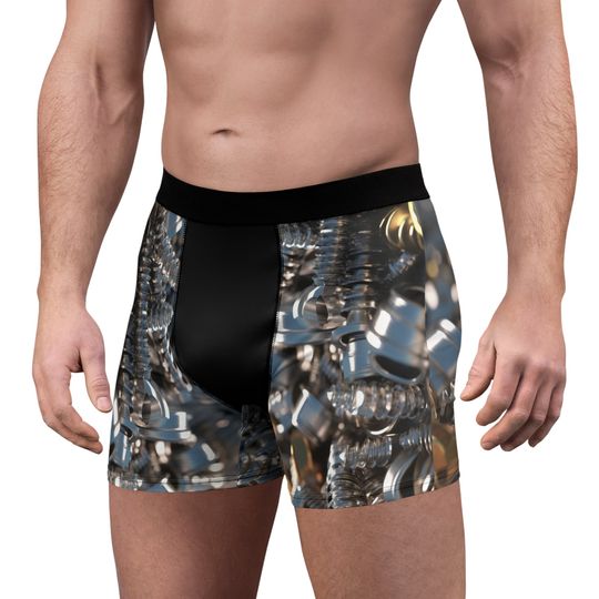 Discover Screw Men's Boxer Briefs, Gift For Husband
