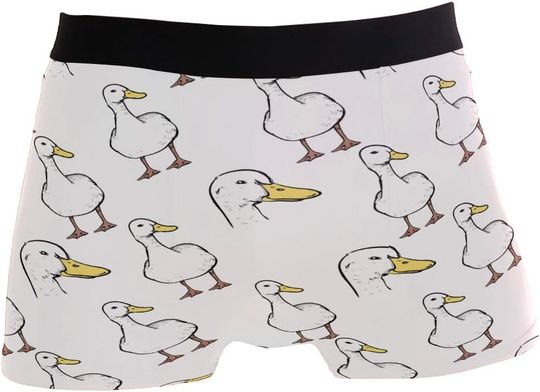 Discover Cute Duck Mens Boxer Underwear