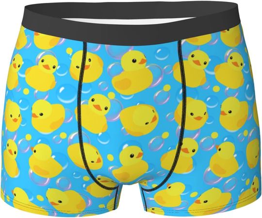 Discover Cute Duck Mens Boxer Underwear