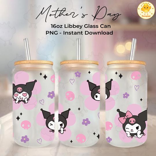 Discover Cartoon Movie Libbey Full, My Day, Pink Coffee 16oz Libbey Tumbler Tumbler