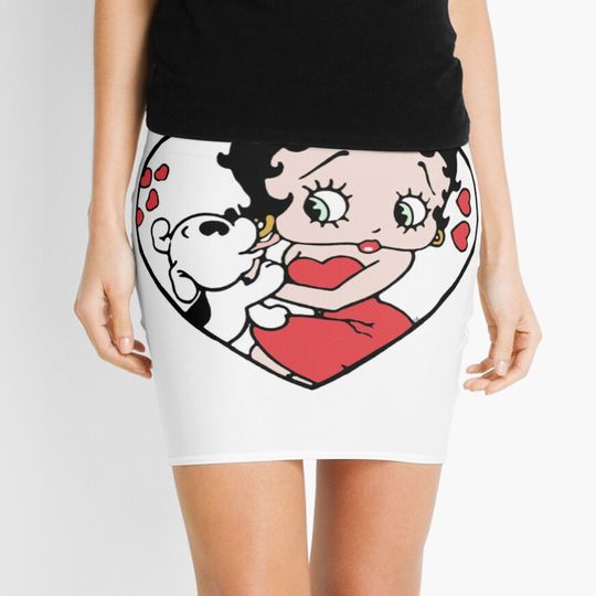 Discover Cinta anjing Mini Skirt