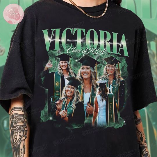 Discover Custom 90s Vintage Graduation Bootleg Shirt, Custom Your Own Bootleg Idea Shirt