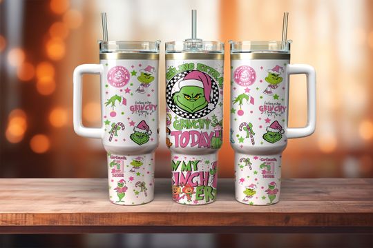 Discover Movie Characters 40oz Tumbler Wrap , Christmas Characters