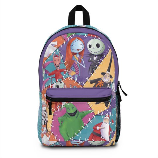 Discover Nightmare Before Christmas Colorful Backpack