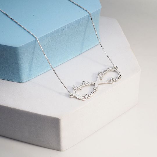 Discover Personalized Infinity Name Necklace