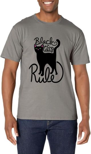 Discover Black Cats Black Cat Mom Cute T-Shirt