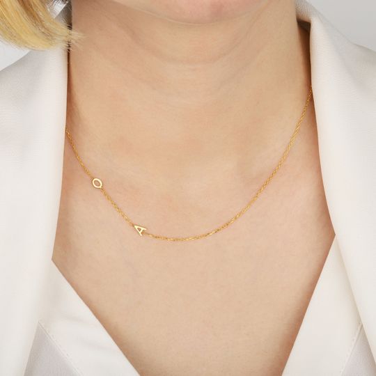 Discover Personalized Jewelry Gift - Alphabet Necklace for Mother's Day