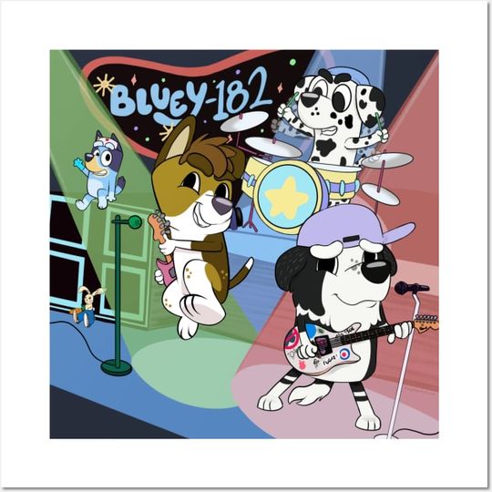 Discover BlueyDad-182 - BlueyDad Posters