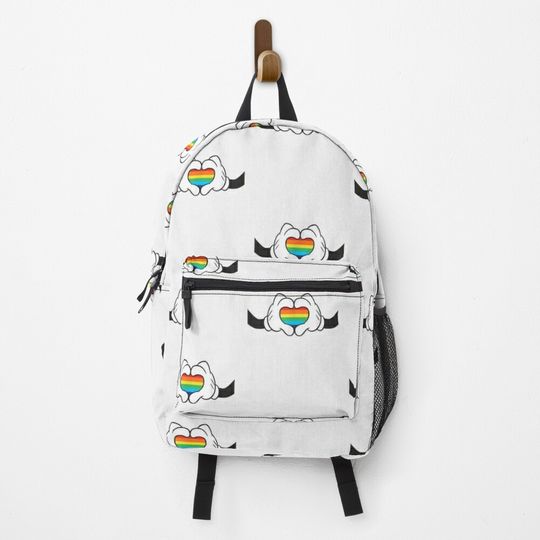 Discover Mouse Rainbow Hands, Perfect Gift Backpack