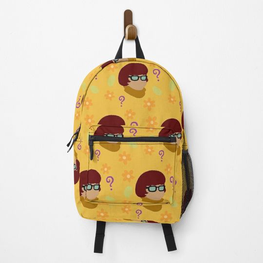 Discover Velma Pattern - Yellow Backpack
